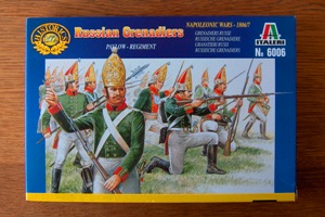 Italeri 6006 · Russian Grenadiers Pavlow Regiment (Napoleonic Wars 1806 ...